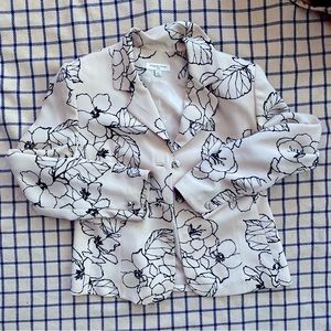 Cream Silk Y2K Blazer